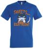 Sweets Right Meow T-Shirt Mens Womens Tees Top Cat Cats Halloween Trick or Fun Love Treat