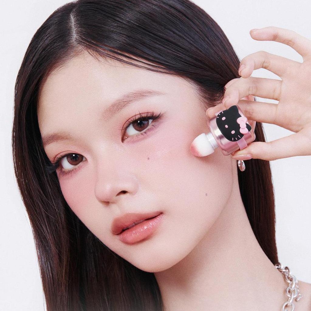 [Hello Kitty Black Edition] WAKEMAKE Shaking Blur Cheek 08 Melrose