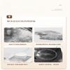1Pc  Explosion Induction Cooker Heat Conducting Plate Heat Conducting Sheet Super Magnetic Pad Stainless Steel Heat Conducting Plate Rose Gold