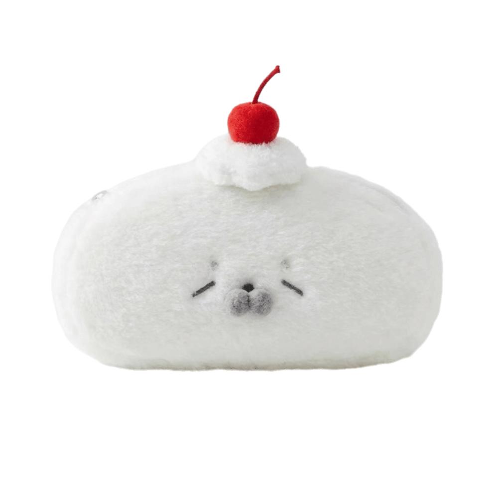 Animal Seal Doll Pen Pouch Large Capacity Stationery Storage Bag Little Seal Pencil Case Daily Use
