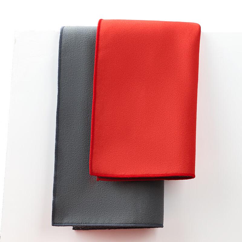 JINGRUIXIANG Double-Sided Coral Fleece Car Towel