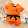 Goku Series Baby Short Sleeve Onesie - Newborn Cotton Romper