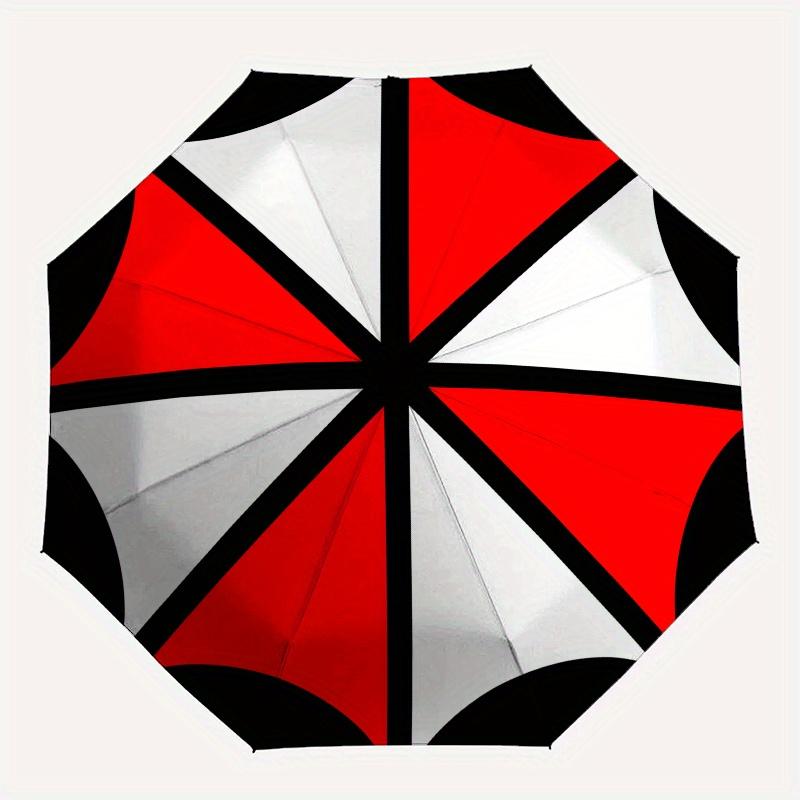 Umbrella Corporation Logo T-Shirt - Resident EvilMerchandiseUmbrella, Portable 3-Fold Compact Umbrella for Men & Women Gift
