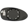 BMW 3 E90 / E91 / E92 / E93 04-08 mirror insert HEATED BLUE left