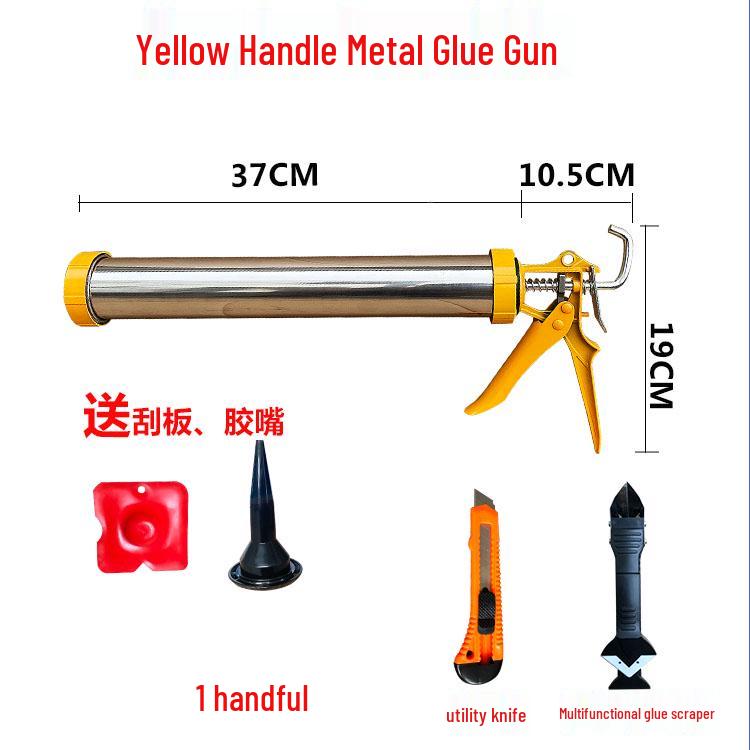 Automatic Structural Adhesive & Sealant Gun for Silicone and Glass - Home & Window Decoration Tool