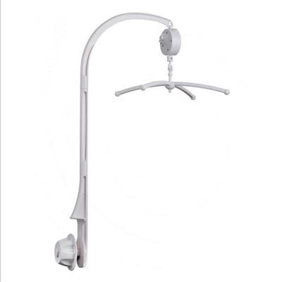 Toys White Rattles Bracket Set Baby Crib Mobile Bed Bell Toy Holder Arm Bracket Wind-up Music Box