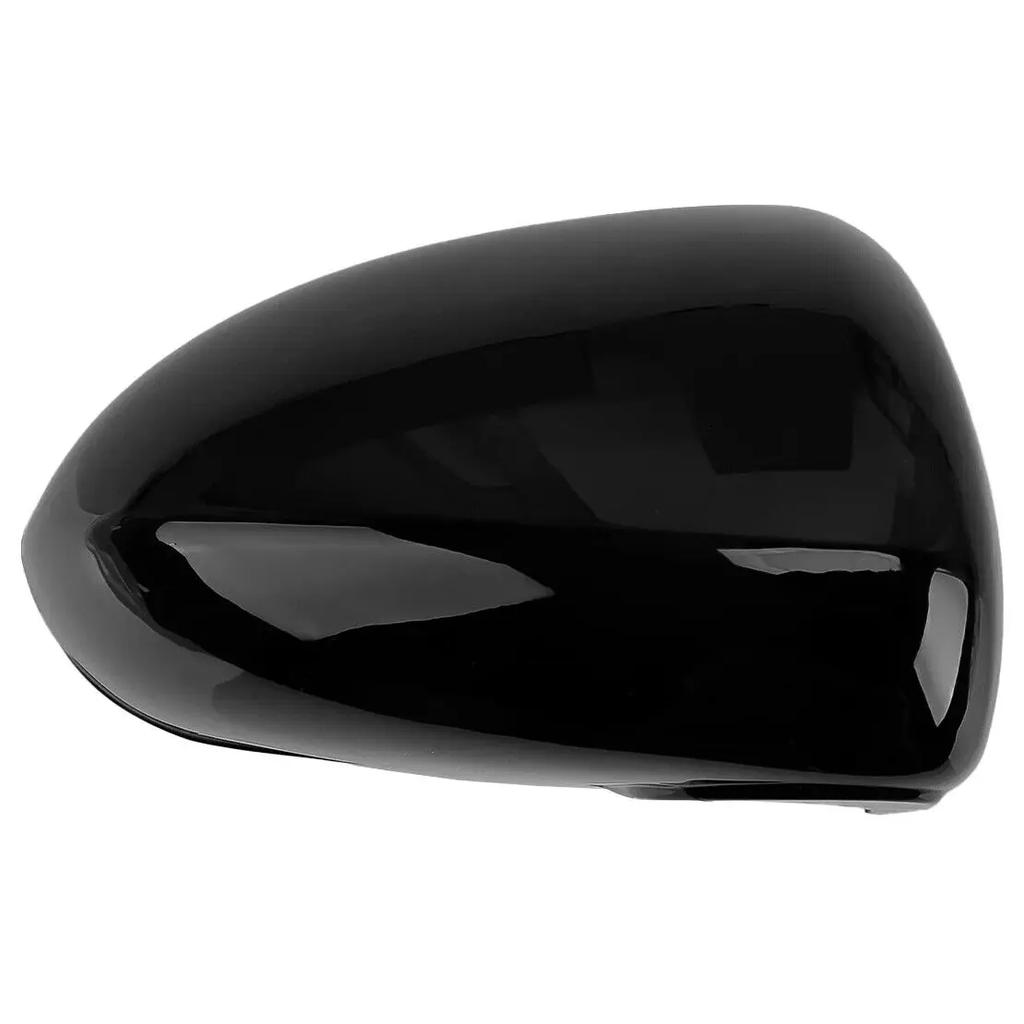 For Vauxhall Corsa D E 2006-2019 Car Replacement Rearview Side Mirror Cover Wing Cap Exterior Door Rear View Case Trim Black