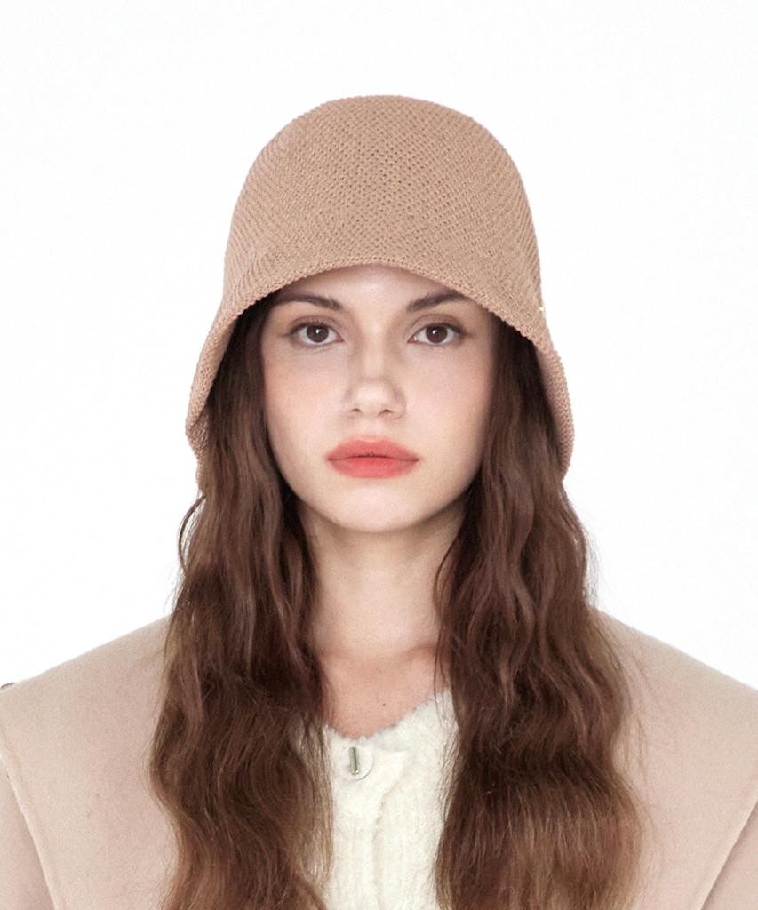 ULUK Lucida Label Net Bucket Hat_Beige