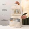 Korean Style Minimalist Hanging Travel Makeup Bag - Large Capacity Portable Wash and Storage Bag with Hook
