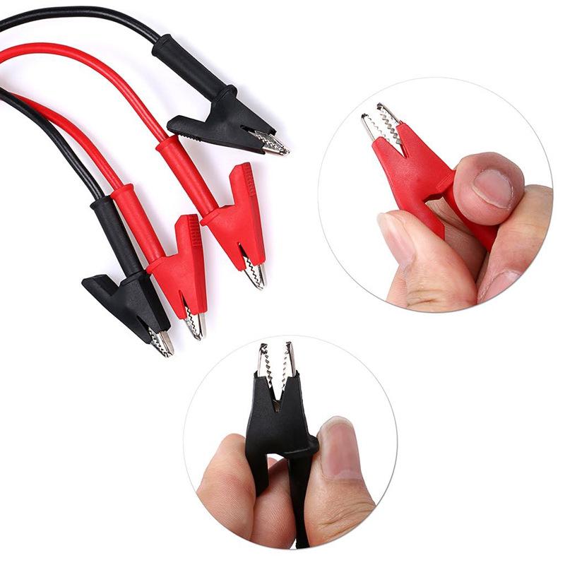 Universal High Current Alligator Clip Test Lead for Automotive Electrician Testing