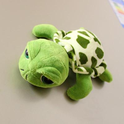 Cartoon Turtle Plush Refrigerator Magnet - Cute Animal Doll for Home Decor