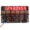 DC 4.5V-5.5V 6-bit digital circuit clock kit, electronic clock teaching and practical training, welding and DIY parts production