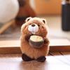 Plush Toy Groundhog Cartoon Animal Doll Keychain Backpack Pendant Holiday Gift