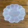 1PC Clear Plastic Storage Box with 12 Compartments for Storing Beads, Nail Art Supplies or Jewelry