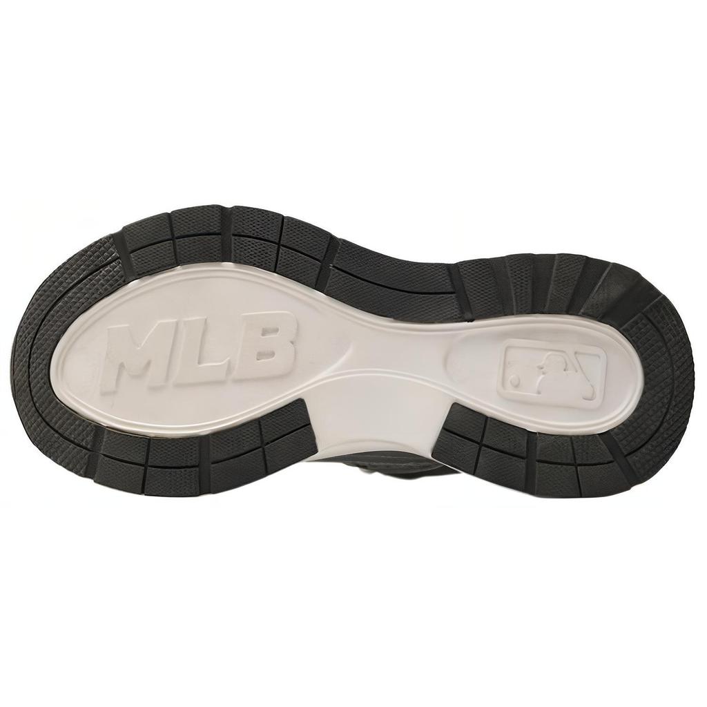 New MLB Fast Ball Classic Monogram Anti Slip Wear Resistant Low Top Casual City Commute Running Shoes Unisex Silver 3ARNFSB4N-50SIS