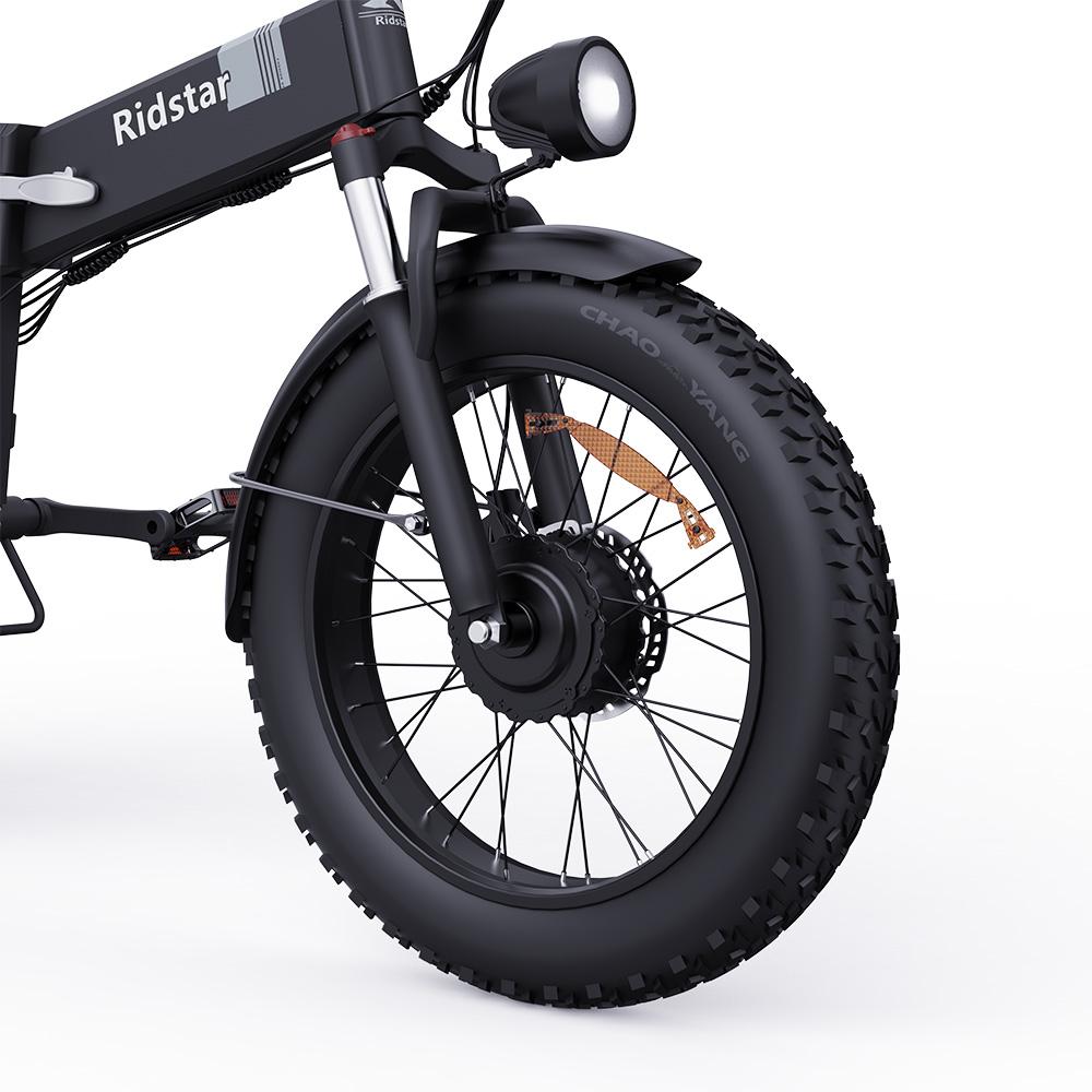 Elektrické kolo Ridstar-H20PRO - Motor 48V 1000W, LCD displej, Doba nabíjení 4-6H, Rychlost ≤45 km/h