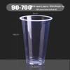 Disposable Transparent PP Beverage Cups