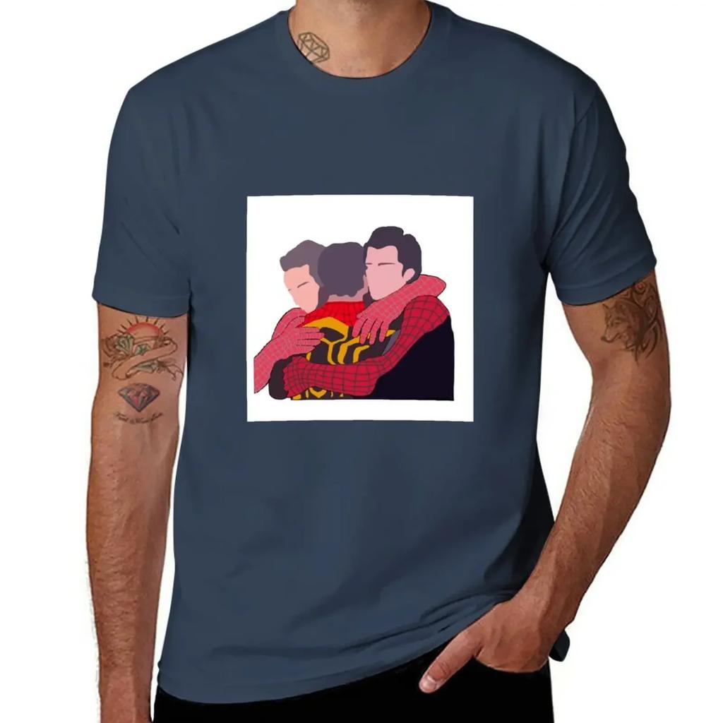 Spidey Hug T-Shirt oversizeds blanks men graphic t shirts