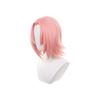 Anime Cosplay Haruno Sakura Wig Short Straight Pink Synthetic Hair Peluca For Frieren Festival Role Play Props