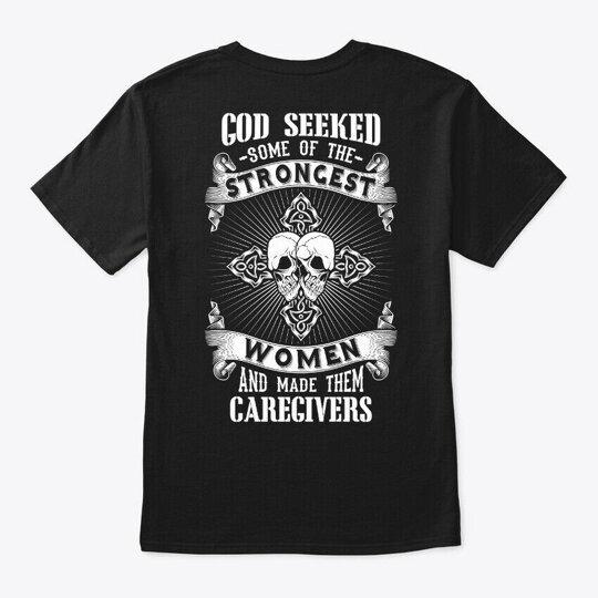God Seeked Caregiver Women T-Shirt Made in the USA Size S to 5XL 2XL