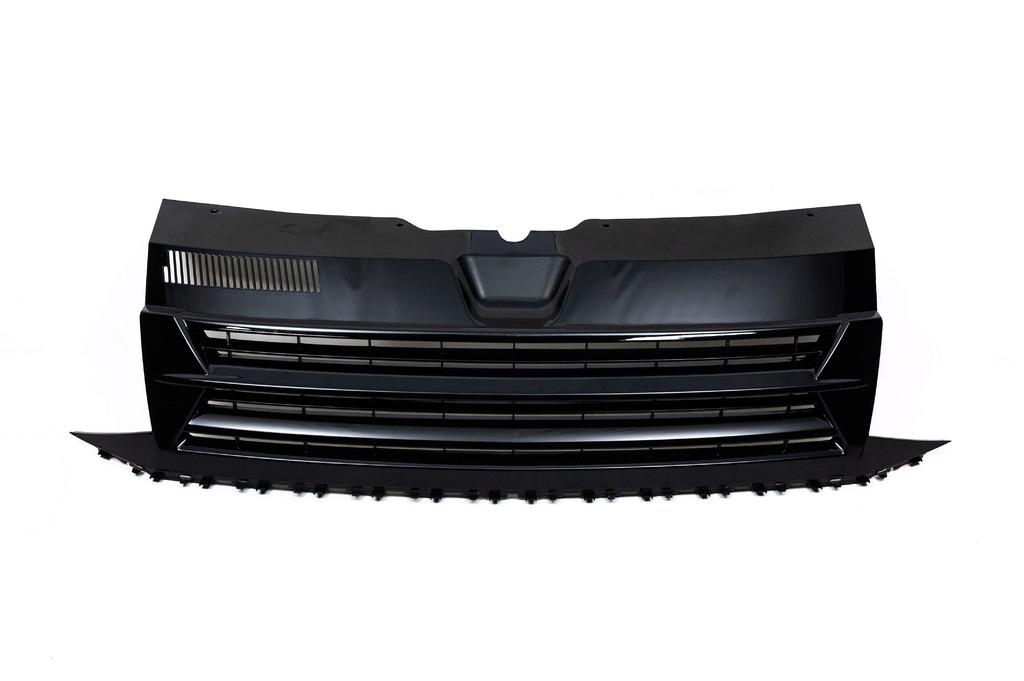 Front Grille Black Gloss (without Emblem) for Volkswagen T6