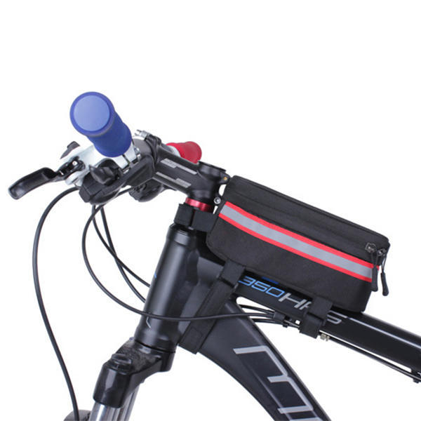 Buy Bicycle Bag Cycling Bike Frame Mobile Phones Holder Bag Case Pouch Riding Accessories at