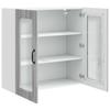 Dishwasher Front Panel Kalmar Gray Sonoma 80 x 31 x 80 cm