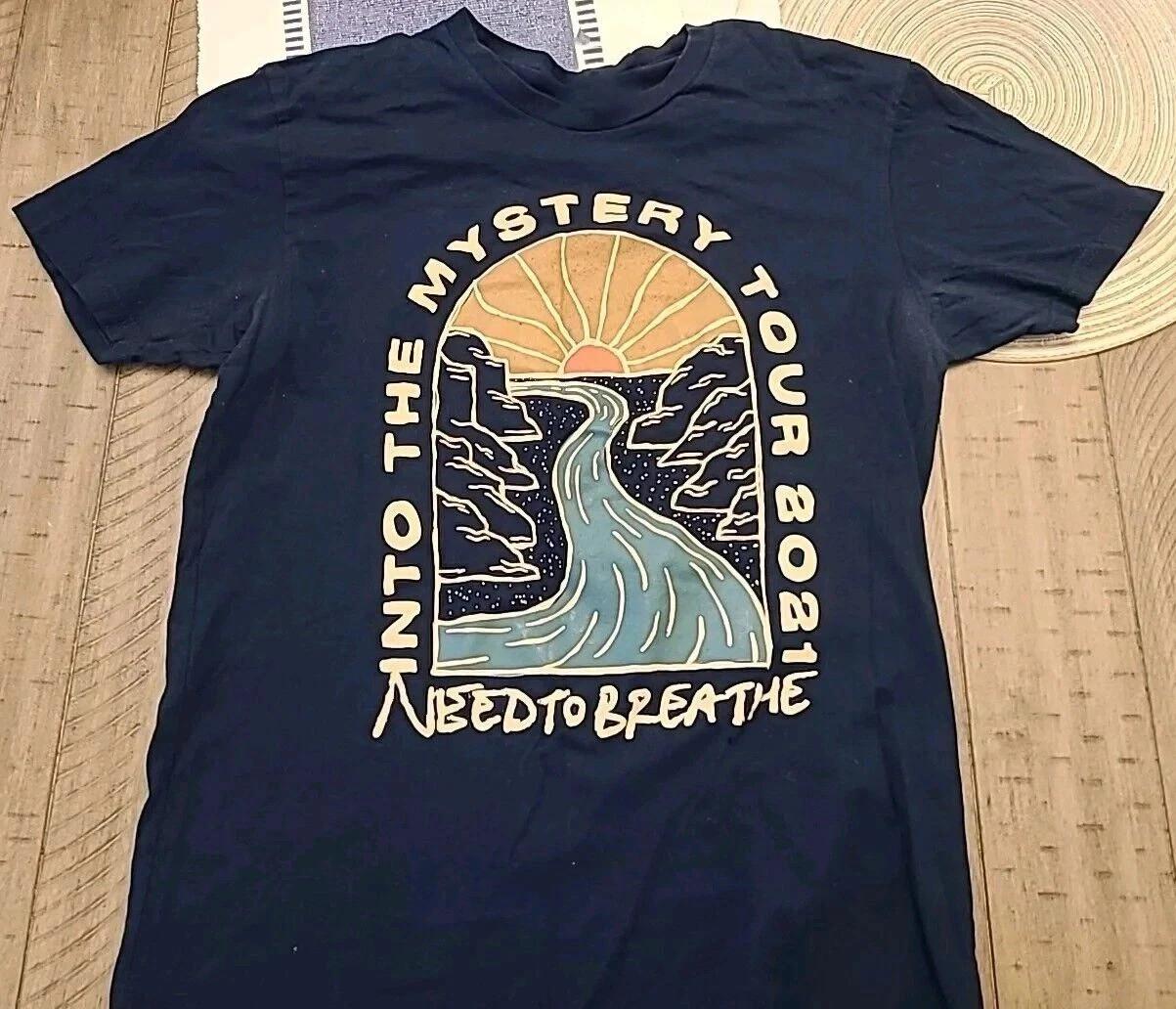 New Popular NEEDTOBREATHE Black T-Shirt Cotton Full Size K1697 L