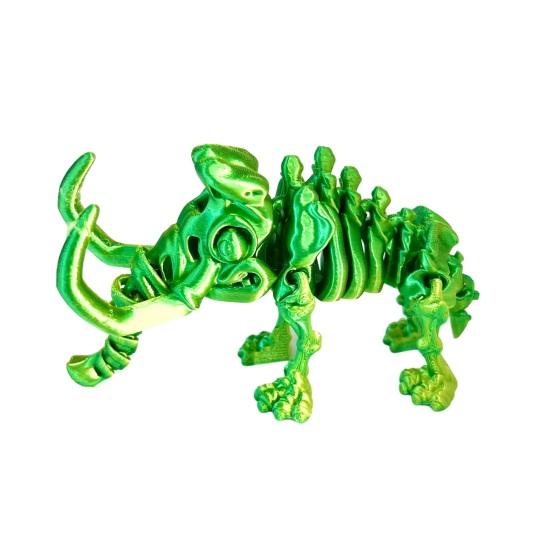

3D Printed Dinosaur Figurine Movable Joints Tyrannosaurus Mosasaur Stegosaurus Ankylosaur Pterosaur Velociraptor Model Stress Relief Dino Fidget Toy I