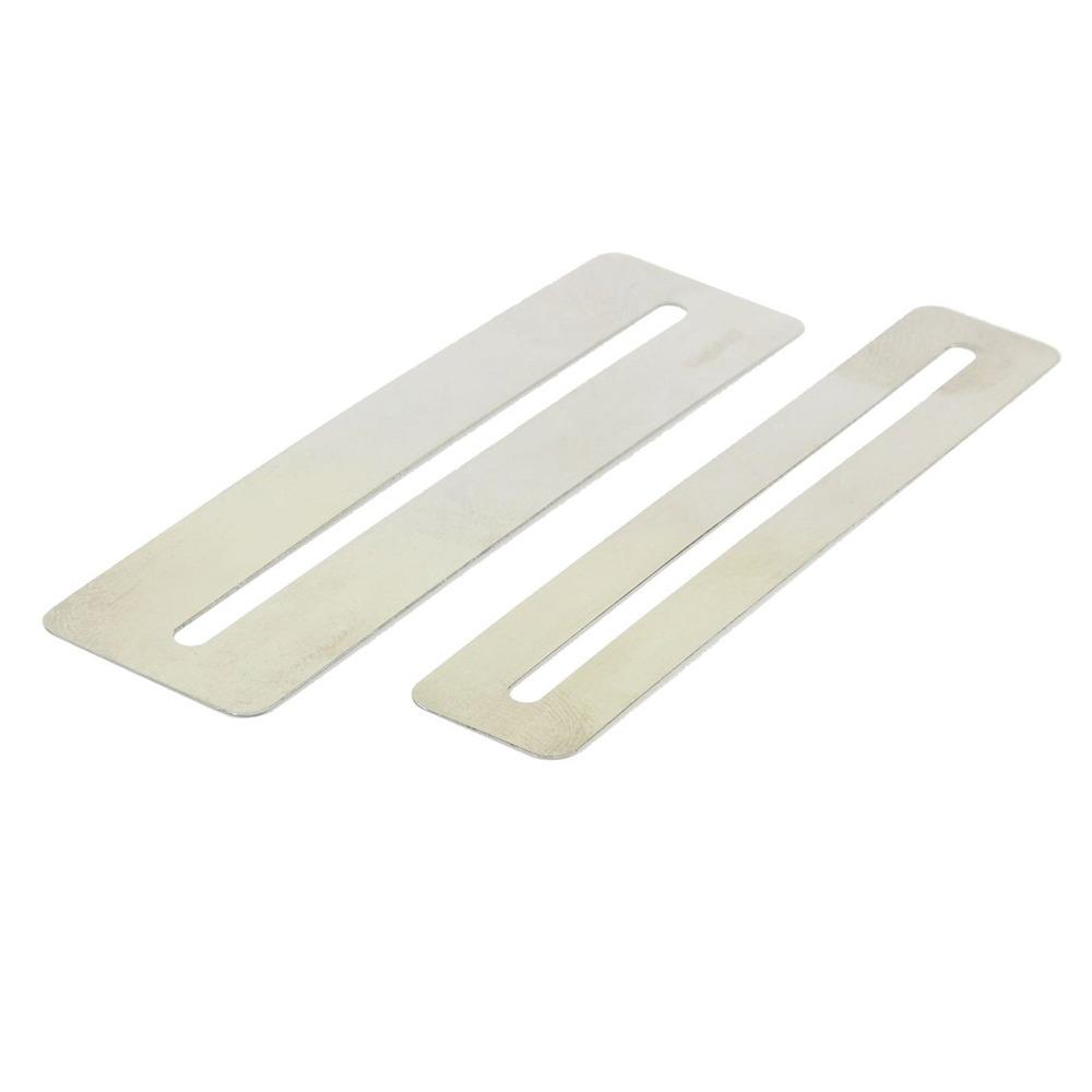 

2Pcs Durable Metal Fingerboard Protector Silver Luthier Tools Fretboard Protector Guitar Tool Guitar Guard Protector белый