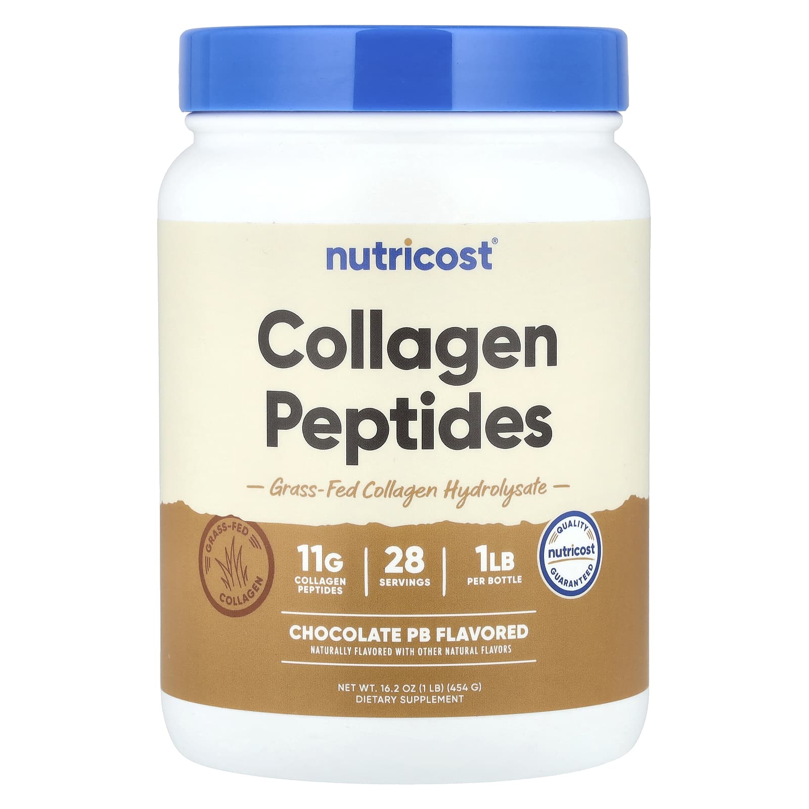 

Collagen Peptides, Chocolate Pb, 454G(16.2Oz)