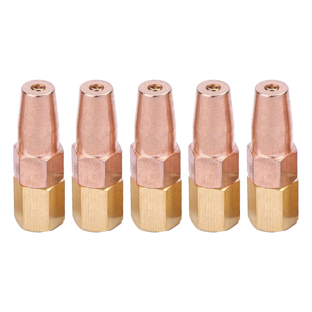 5Pcs Propane Gas Welding Nozzle H01-6 OxygenGas Contact Tips Holder for Priming Applications Thermal Metal Expansion