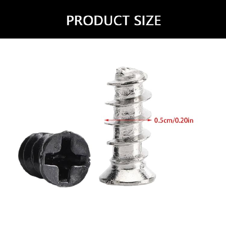Computer Chassis Cooling Fan Screws M5x8mm Carbon Steel Screws for Reliable Mounting In PC Case Fan Screws Repair