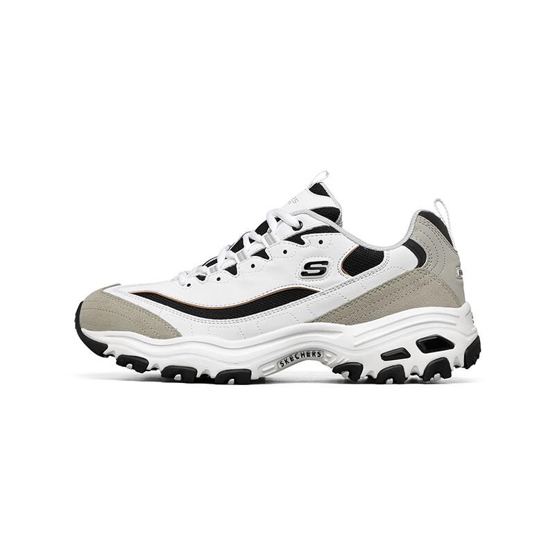 

Skechers Men s 666114 Metallic Panda Style Chunky Sneakers 42.5