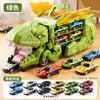 Children Devour Deformation Dinosaur Rail Car Inertial Alloy Car Storage Deformation Rail Car