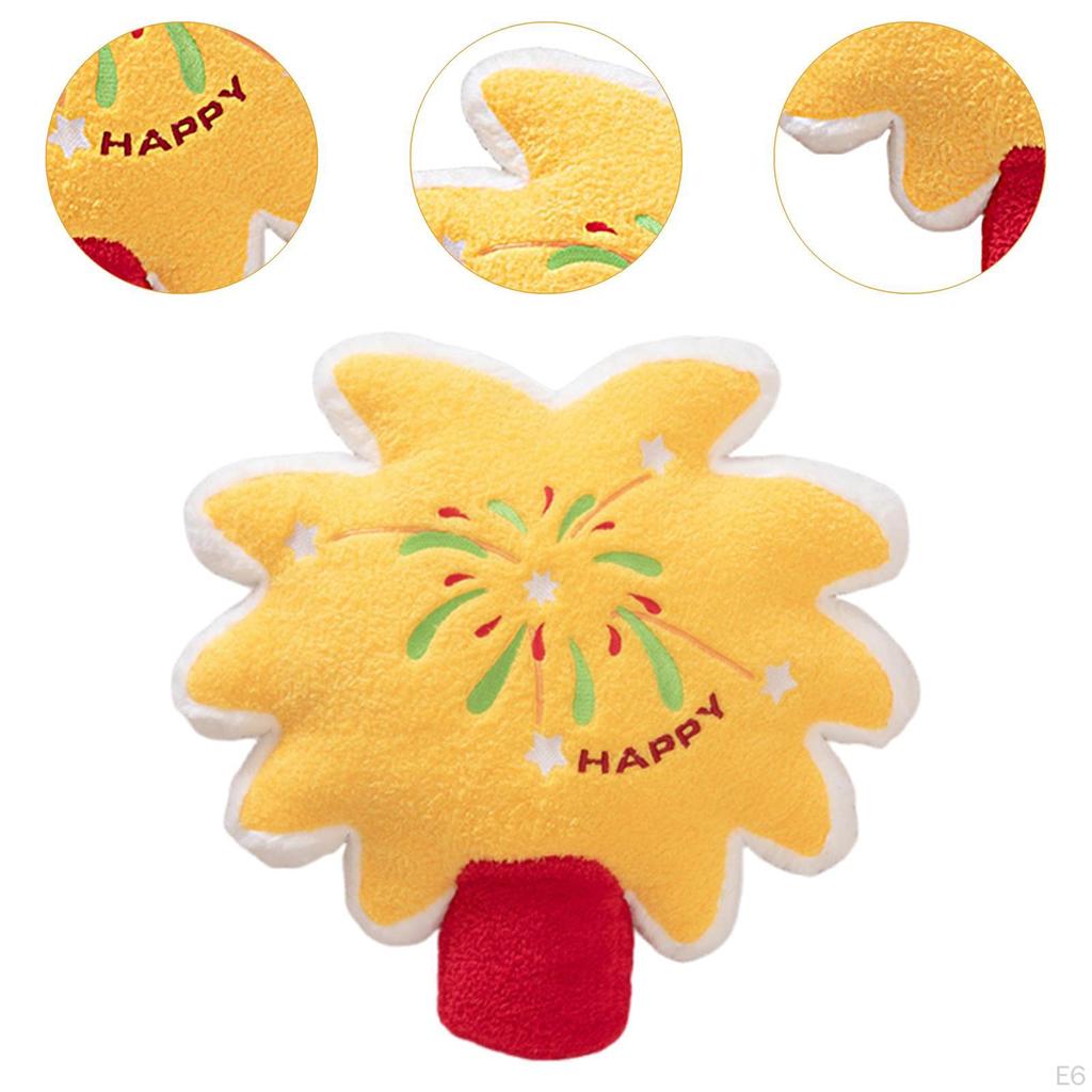 Chinese Year Pillow Lunar Decoration Decor Cartoon Cute Gift for Kids Holiday Party