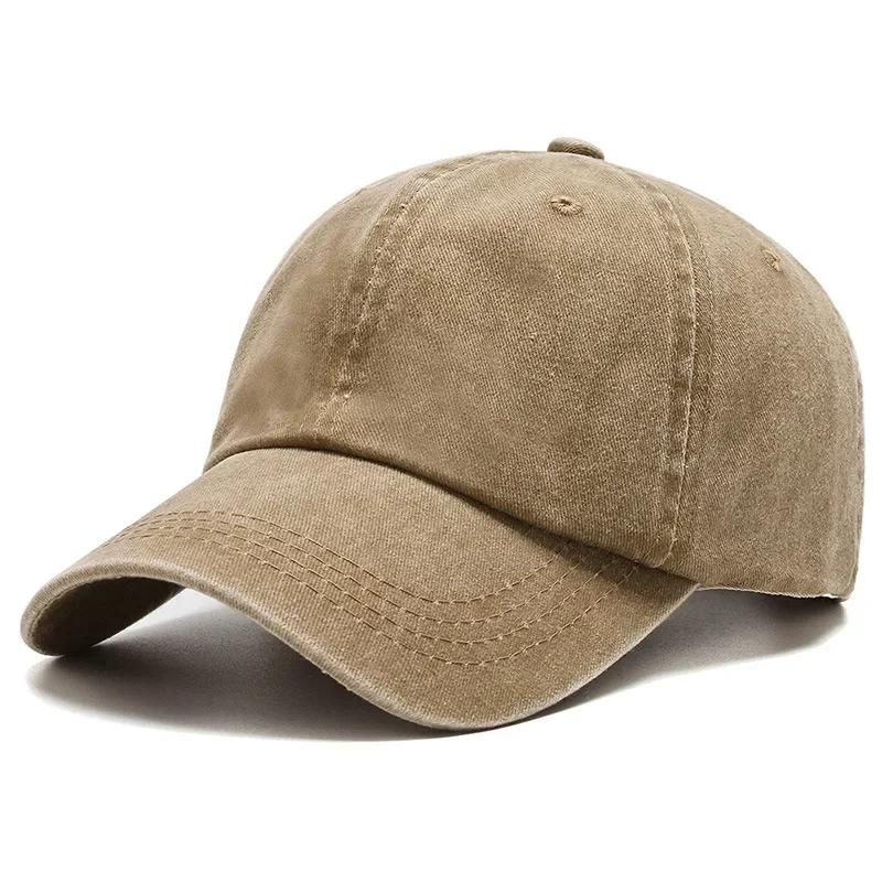 Women Men Cotton Fashion Snapback Solid Baseball Cap Autum Winter Hat Outdoor Simple Vintag Visor Casual Cap Hat For Women Men