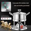 Luoweini Portable Single Hotpot Gas Stove