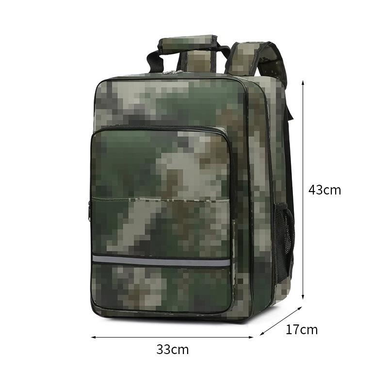 

Аварийный рюкзак гражданской обороны с двойным плечевым ремнем для спасательных операций: Предметы первой необходимости для семьи и школы для предотвращения землетрясений и наводнений камуфляжный