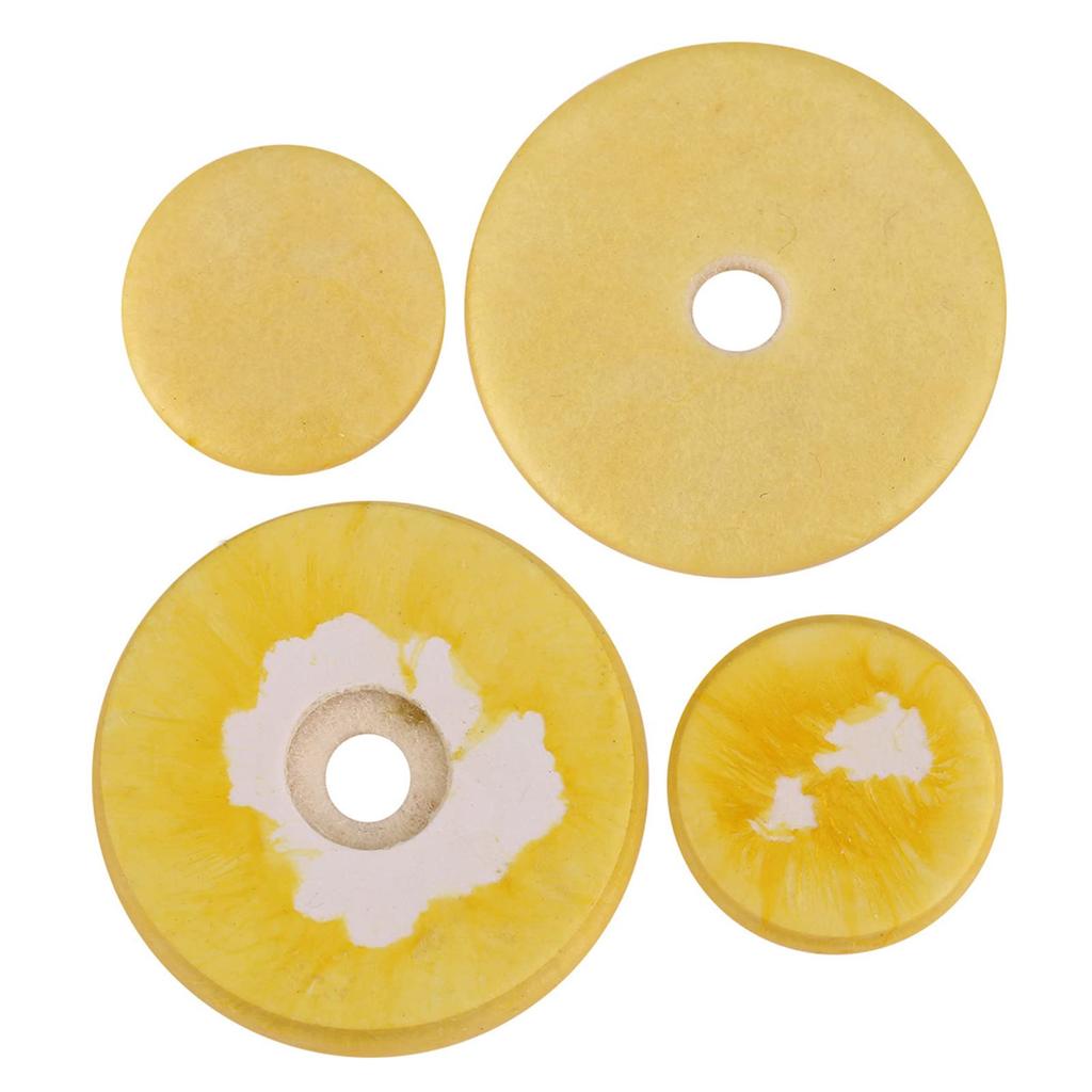 Zestaw podkładek do fletu Wielu dla Akcesoriów Instrumentów Dętych, Podkładki 16-elementowe, Rozmiary,