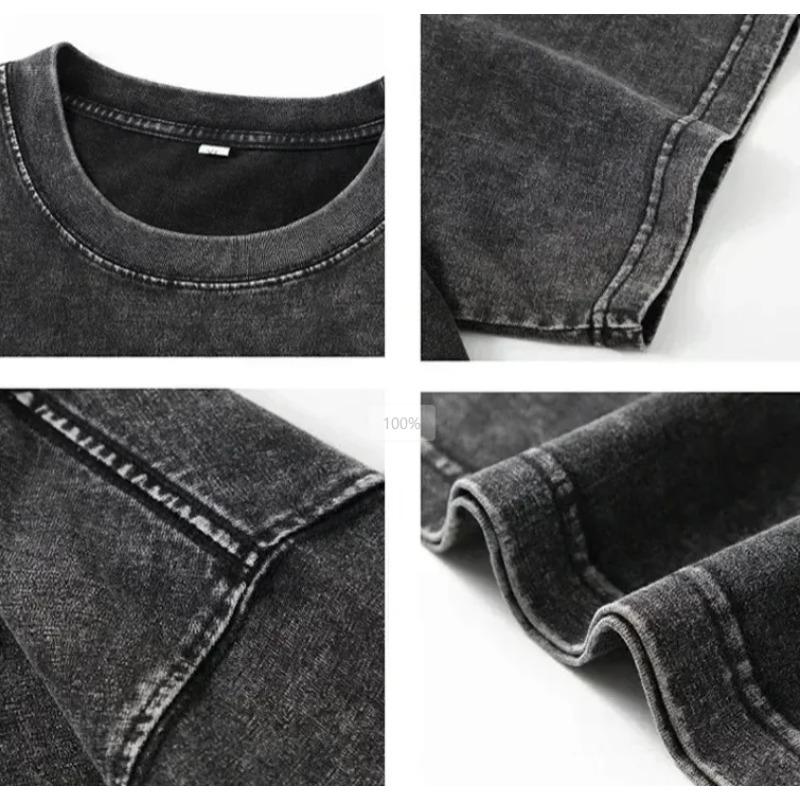 2025 One-Punch Man Anime Saitama Graphic T Shirt Harajuku Washed T-shirt Men Women Clothing Oversized Cotton Short Sleeve Tee