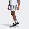 Adidas Eric Emanuel EE Pantaloni scurți de baschet din plasă de bază Pantaloni scurți pentru bărbați Albastru H56399