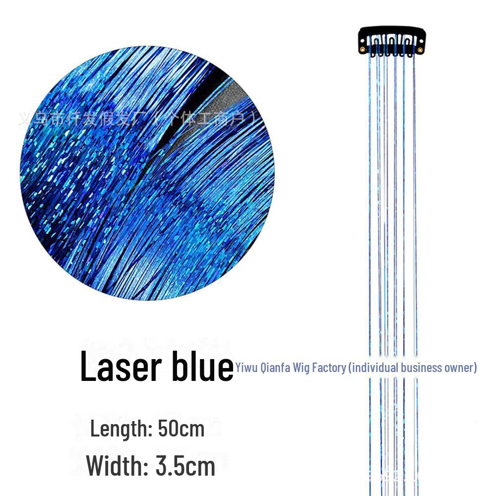 Χρυσές επεκτάσεις μαλλιών με πούλιες - Μεταλλικά κλιπ κορδέλας ευρωπαϊκού και αμερικανικού τύπου για περούκες πάρτι