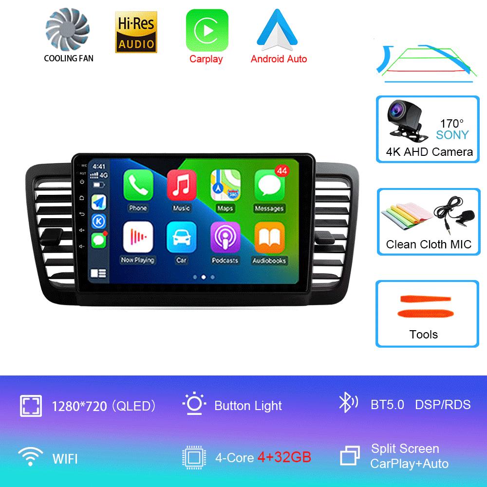 Android 14 Car Radio For Subaru Outback 3 Legacy 4 2003 - 2009 Multimedia Video Player Navigation Stereo GPS No 2din 2 Din Dvd