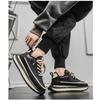Men's Shoes British Style Walking Sneakers Men Fashion Casual Sneaker Men Winter Street Style Platform Shoes Male Punk