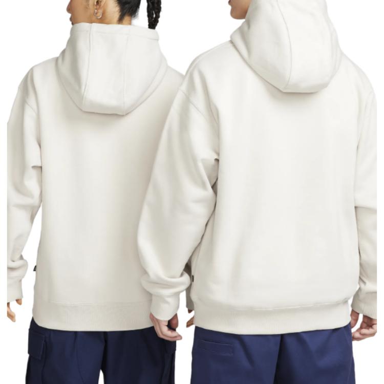 Nike Casual Hooded Long Sleeve Sweatshirt Unisex Sweatshirt White FB8631-072