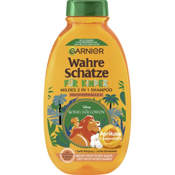 Garnier Kinder Mild 2-в-1 Шампунь Абрикос и Хлопковое Цветение 250 мл