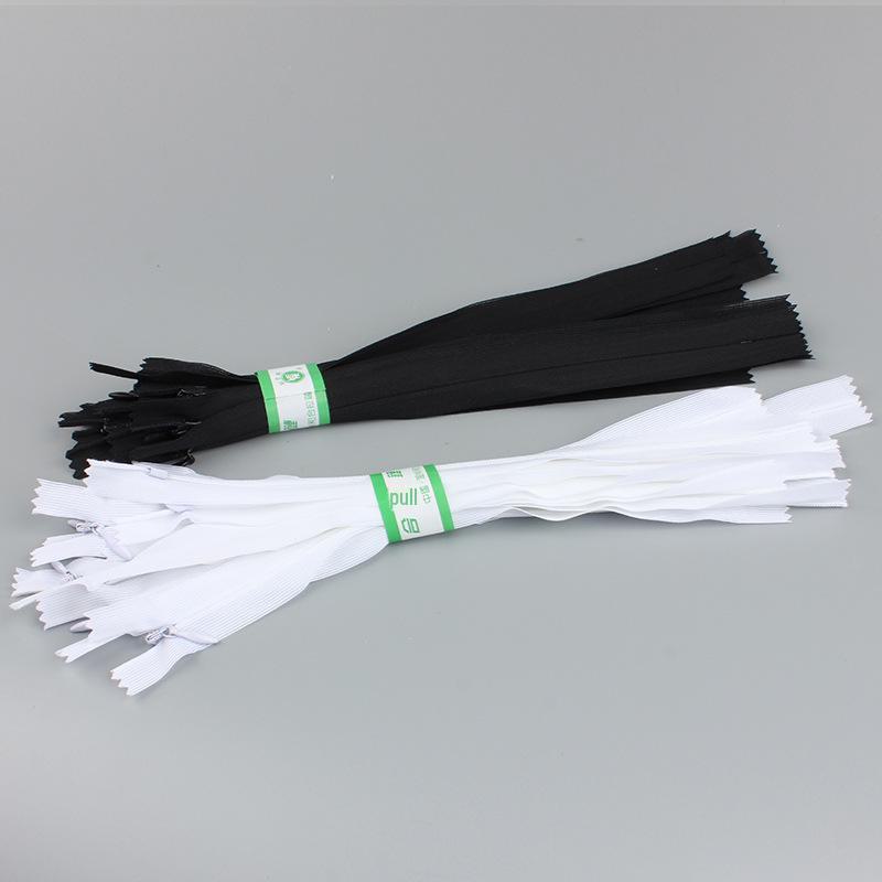 Hehe Marke Seide Unsichtbarer Nylon-Reißverschluss, Atmungsaktiv, Nein. 3, in 25cm, 40cm und 60cm Größen