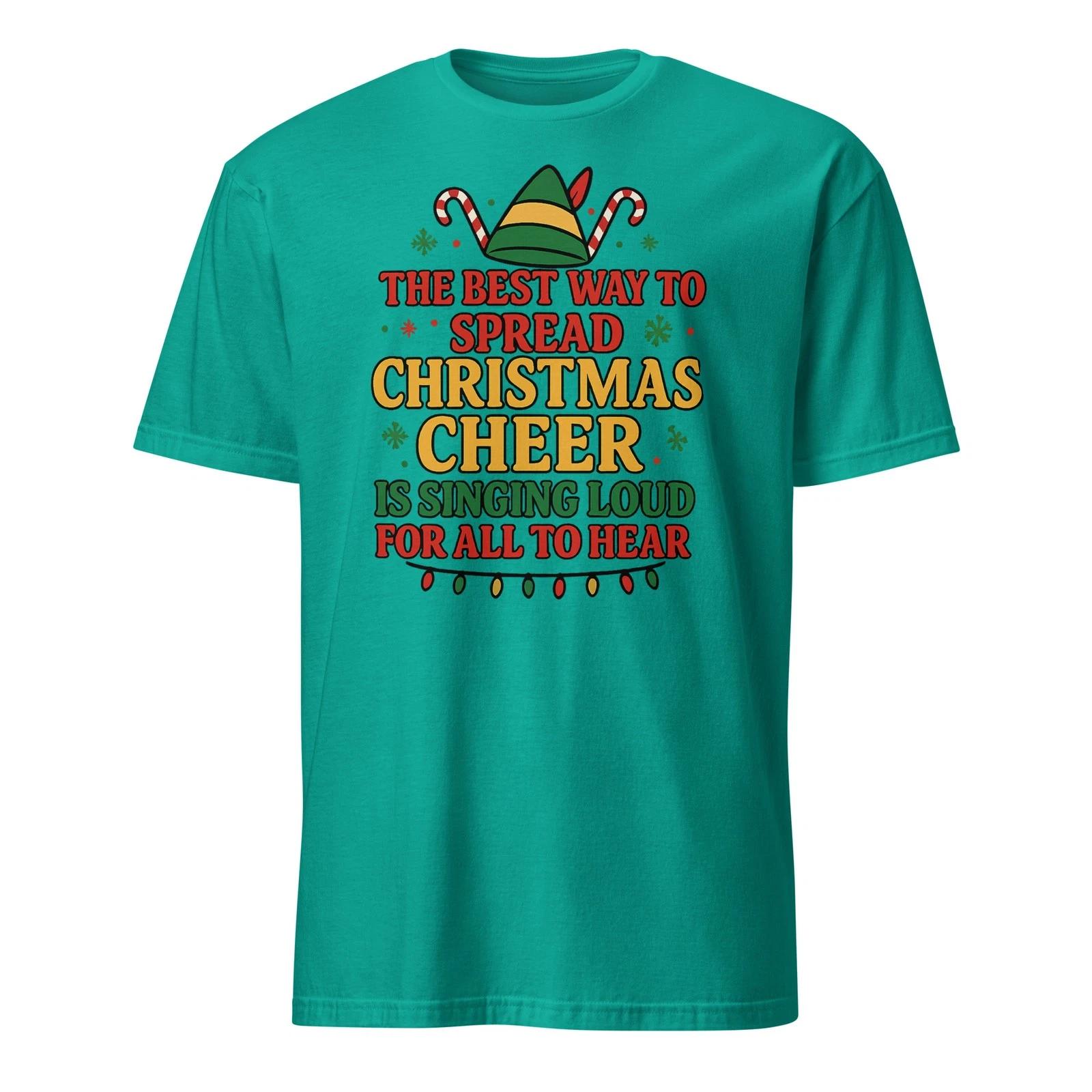 The Best Way To Spread Christmas Cheer - Elf T-Shirt, Unisex XL
