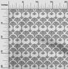 oneOone Cotton Flex Fabric Floral Block Printed Fabric 1 Yard 40 Inch Wide